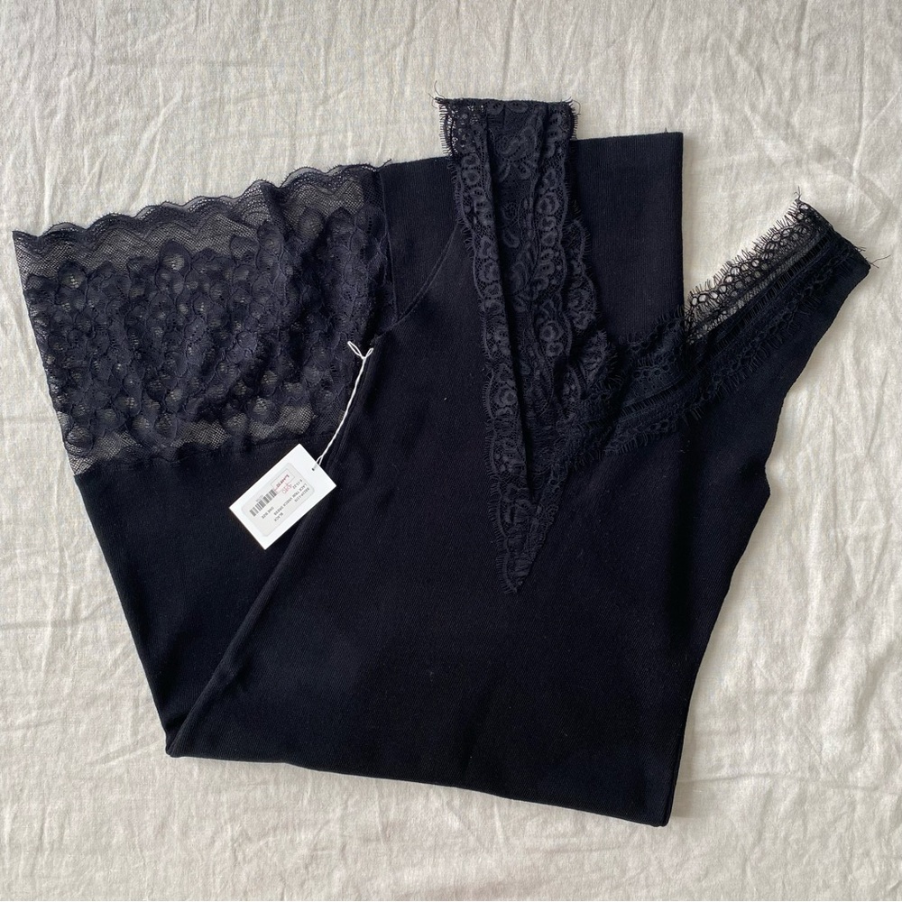 Pinkyotto | Knit Lace Dress